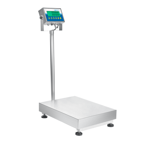 Adam Equipment Gladiator Washdown Scales, External Calibration, 150 kg Capacity, 5 g Readability, 450 x 600 mm Pan Size - GGL 150 - Click Image to Close